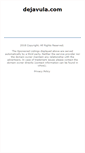 Mobile Screenshot of dejavula.com